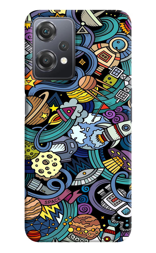 Space Abstract OnePlus Nord CE 2 Lite 5G Hard Case Back Cover by Casekaro