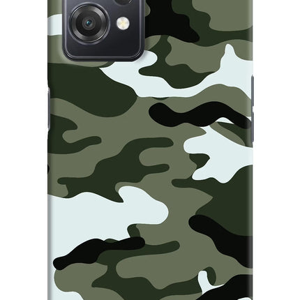 Camouflage OnePlus Nord CE 2 Lite 5G Hard Case Back Cover by Casekaro