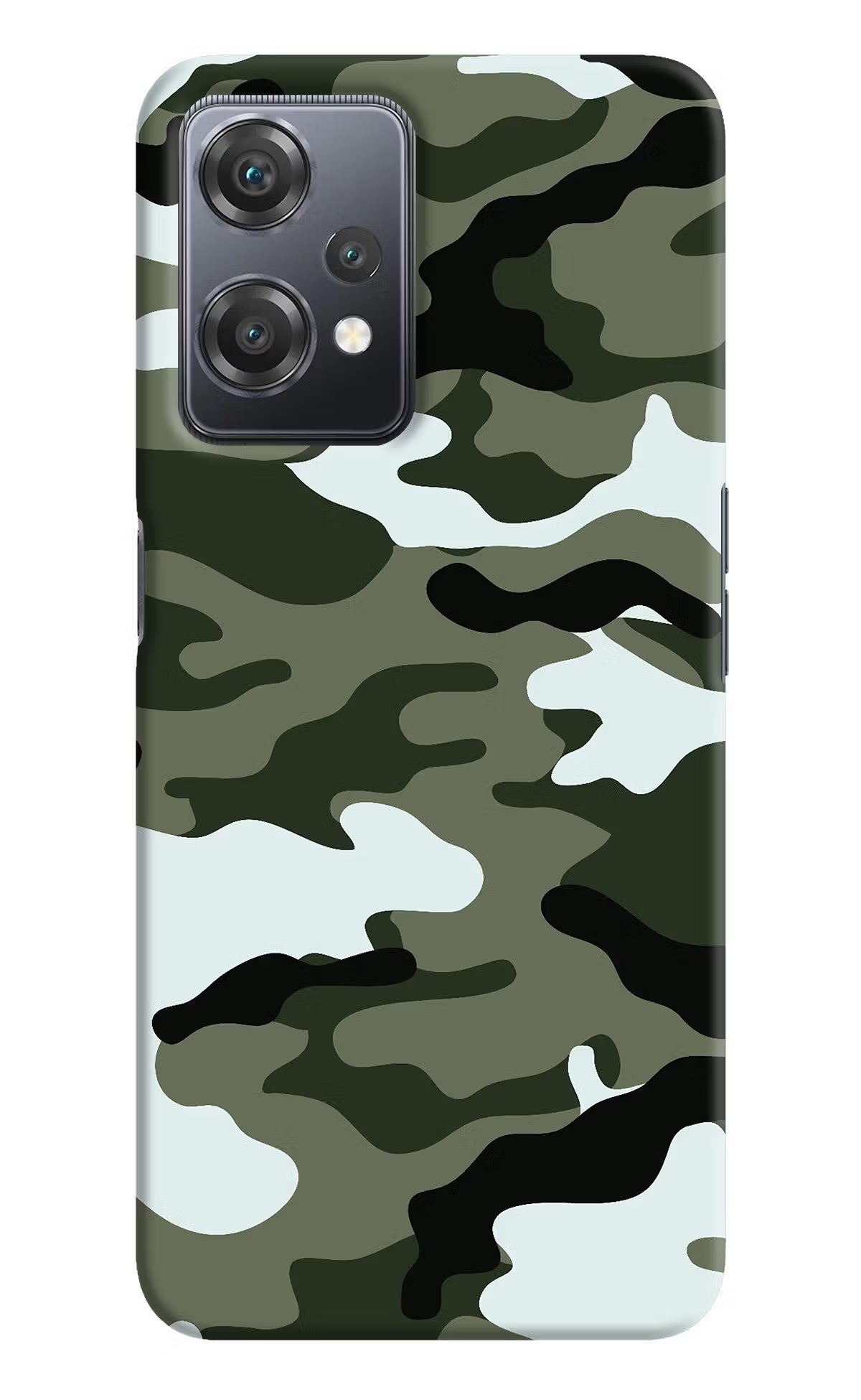 Camouflage OnePlus Nord CE 2 Lite 5G Hard Case Back Cover by Casekaro