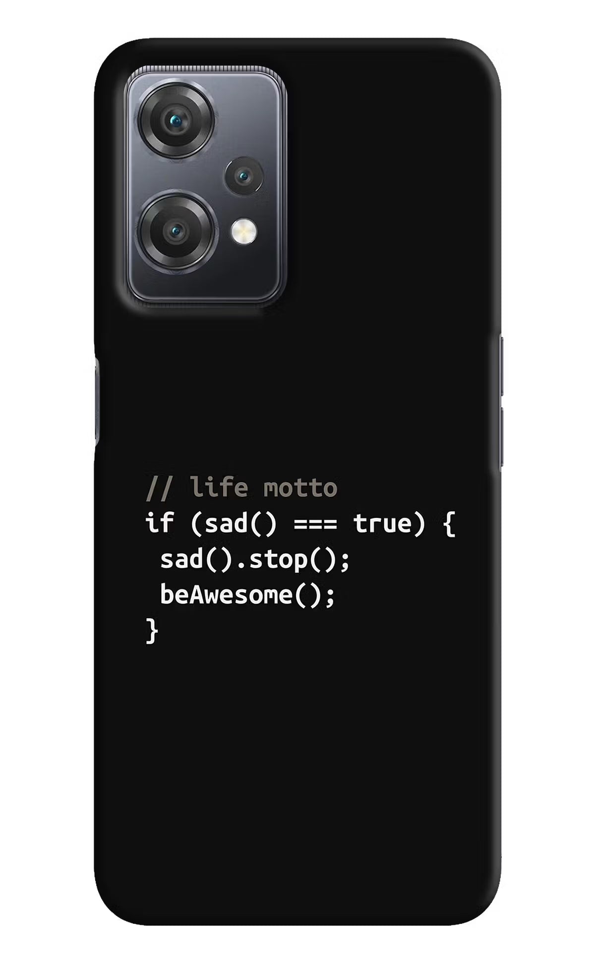 Life Motto Code OnePlus Nord CE 2 Lite 5G Hard Case Back Cover by Casekaro