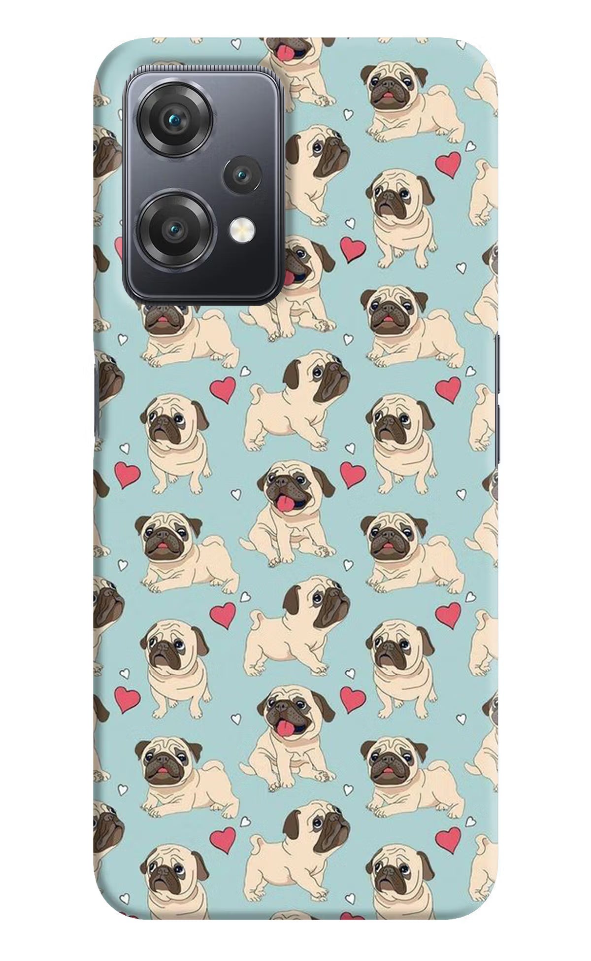 Pug Dog OnePlus Nord CE 2 Lite 5G Hard Case Back Cover by Casekaro