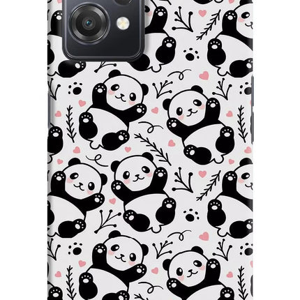 Cute Panda OnePlus Nord CE 2 Lite 5G Hard Case Back Cover by Casekaro
