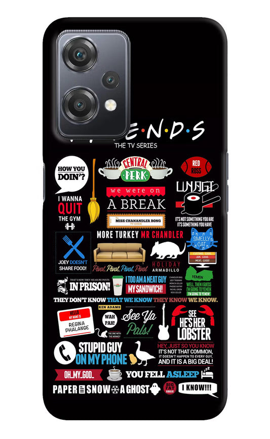 FRIENDS OnePlus Nord CE 2 Lite 5G Hard Case Back Cover by Casekaro