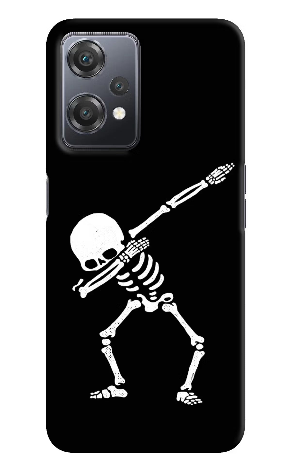 Dabbing Skeleton Art OnePlus Nord CE 2 Lite 5G Hard Case Back Cover by Casekaro