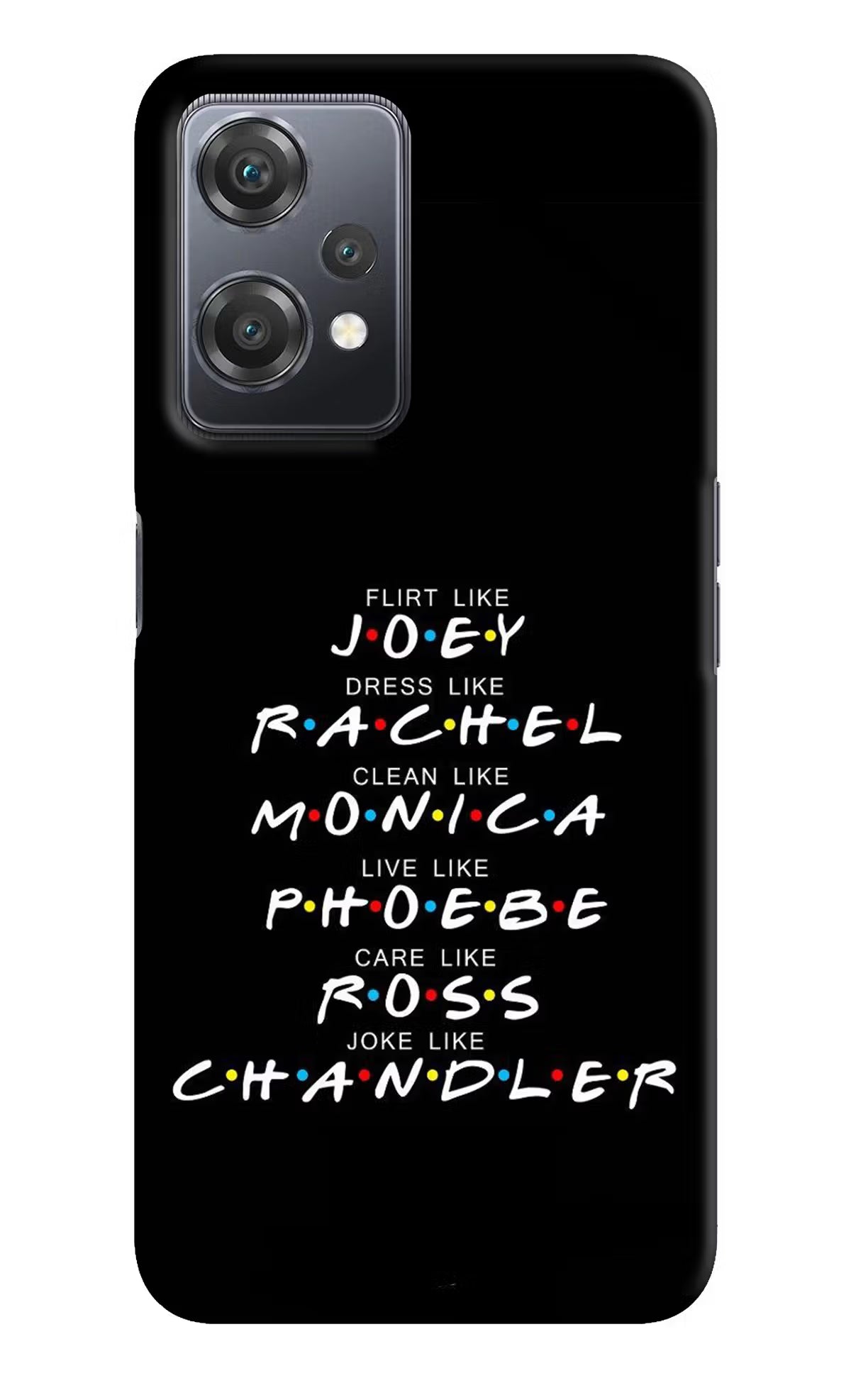 FRIENDS Character OnePlus Nord CE 2 Lite 5G Hard Case Back Cover by Casekaro