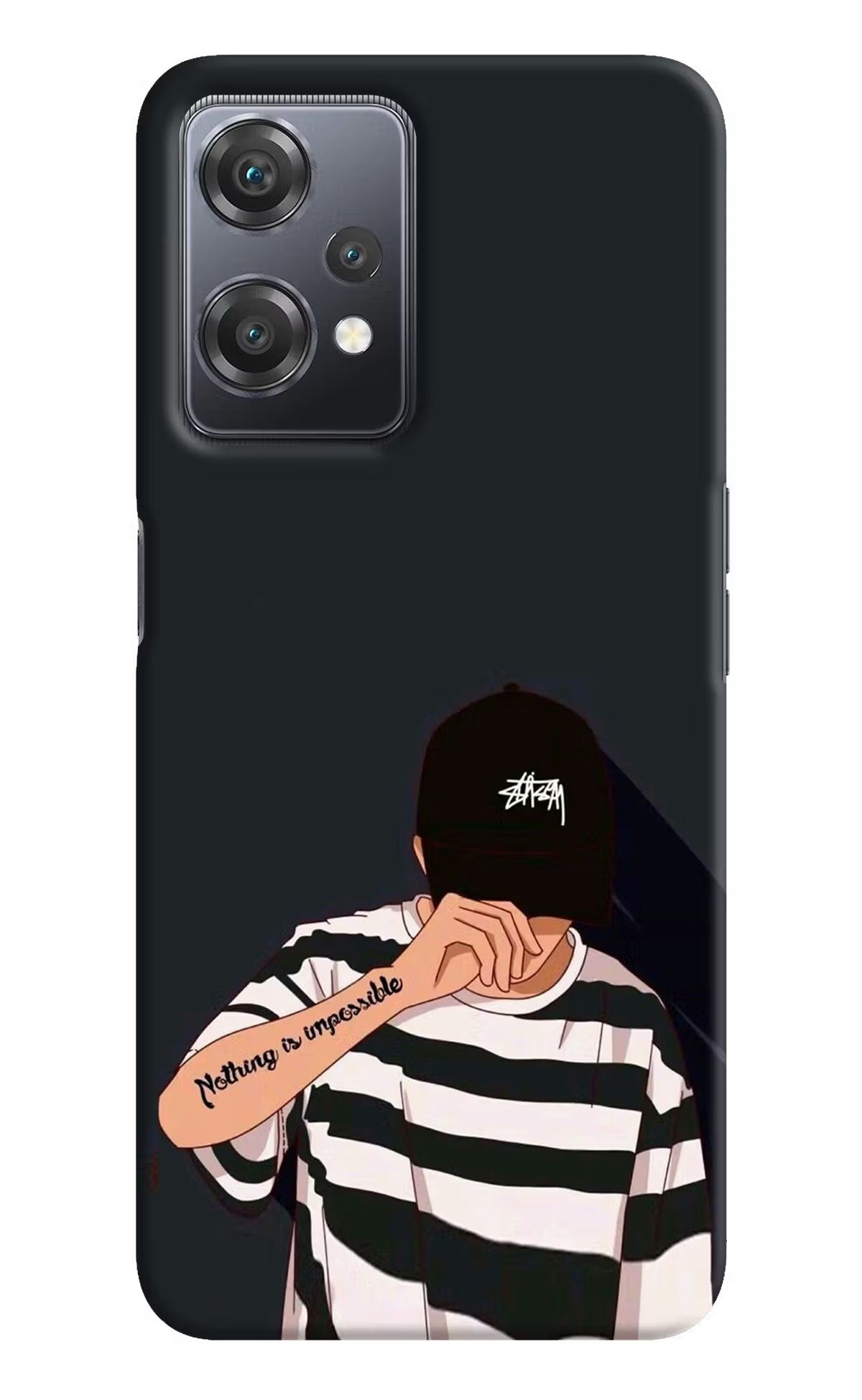Aesthetic Boy OnePlus Nord CE 2 Lite 5G Hard Case Back Cover by Casekaro