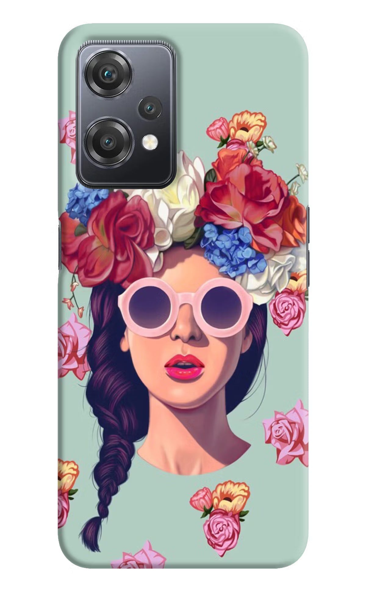 Pretty Girl OnePlus Nord CE 2 Lite 5G Hard Case Back Cover by Casekaro