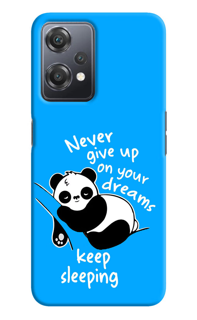 Keep Sleeping OnePlus Nord CE 2 Lite 5G Hard Case Back Cover by Casekaro