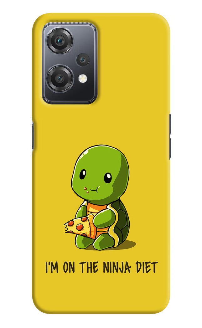 I'm on Ninja Diet OnePlus Nord CE 2 Lite 5G Hard Case Back Cover by Casekaro