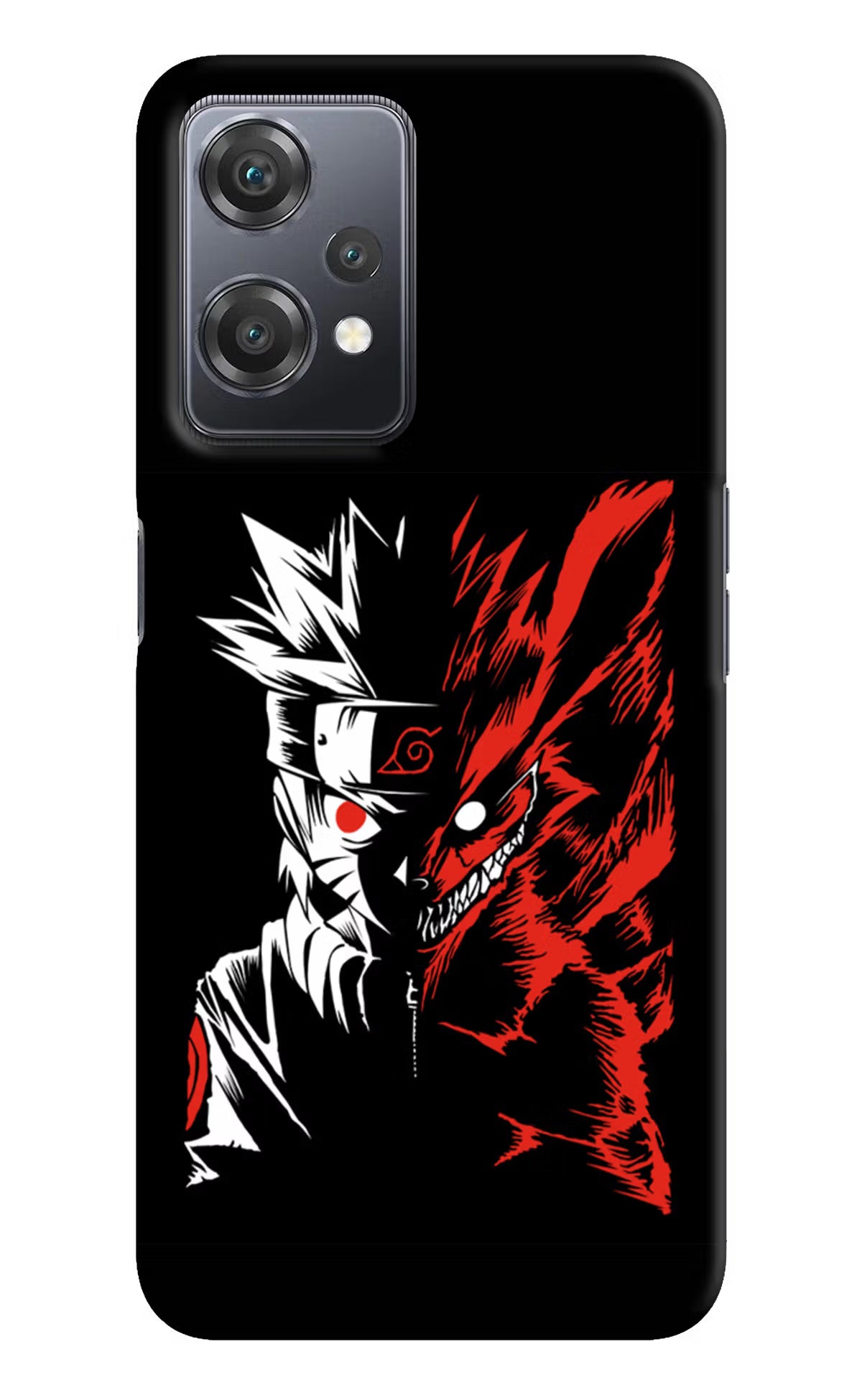 Naruto Two Face OnePlus Nord CE 2 Lite 5G Hard Case Back Cover by Casekaro
