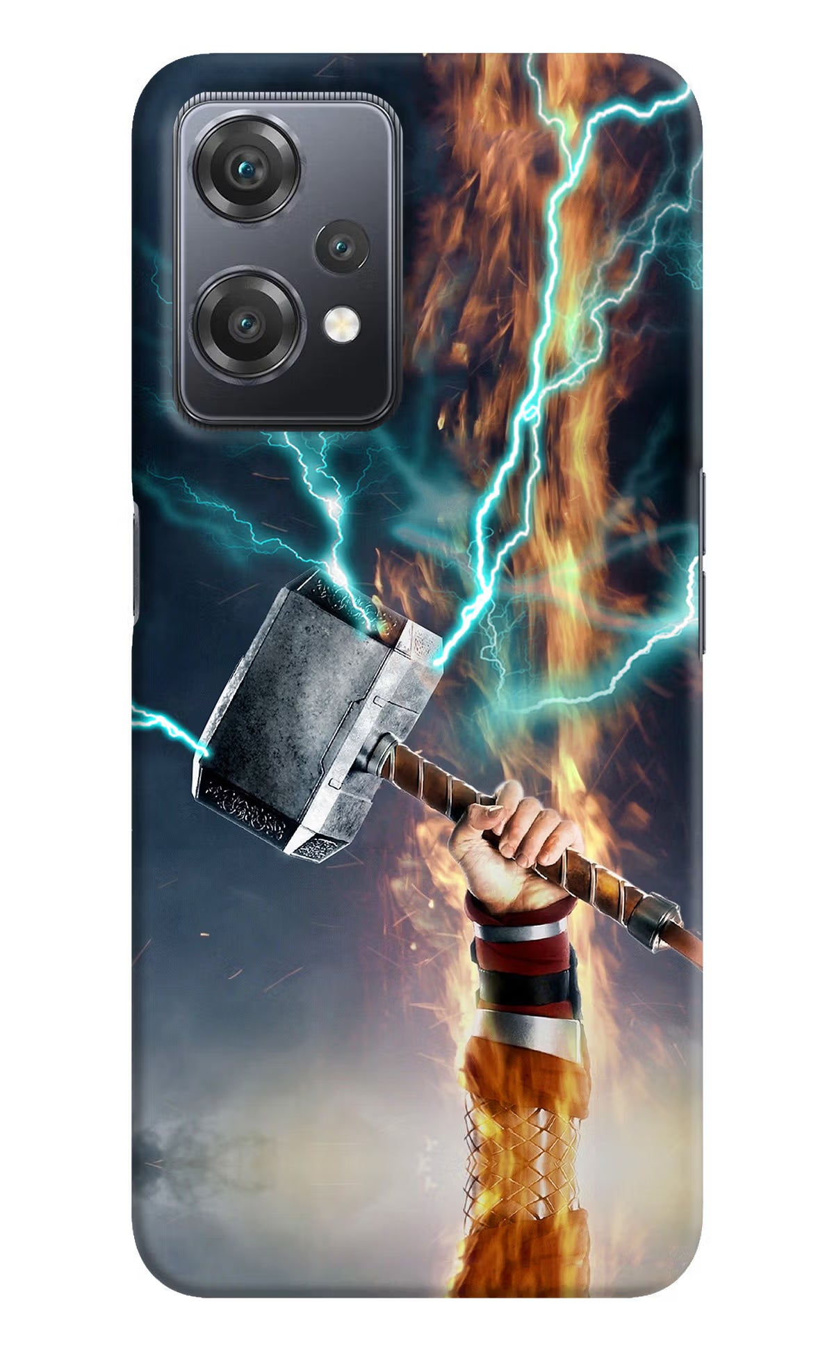 Thor Hammer Mjolnir OnePlus Nord CE 2 Lite 5G Hard Case Back Cover by Casekaro
