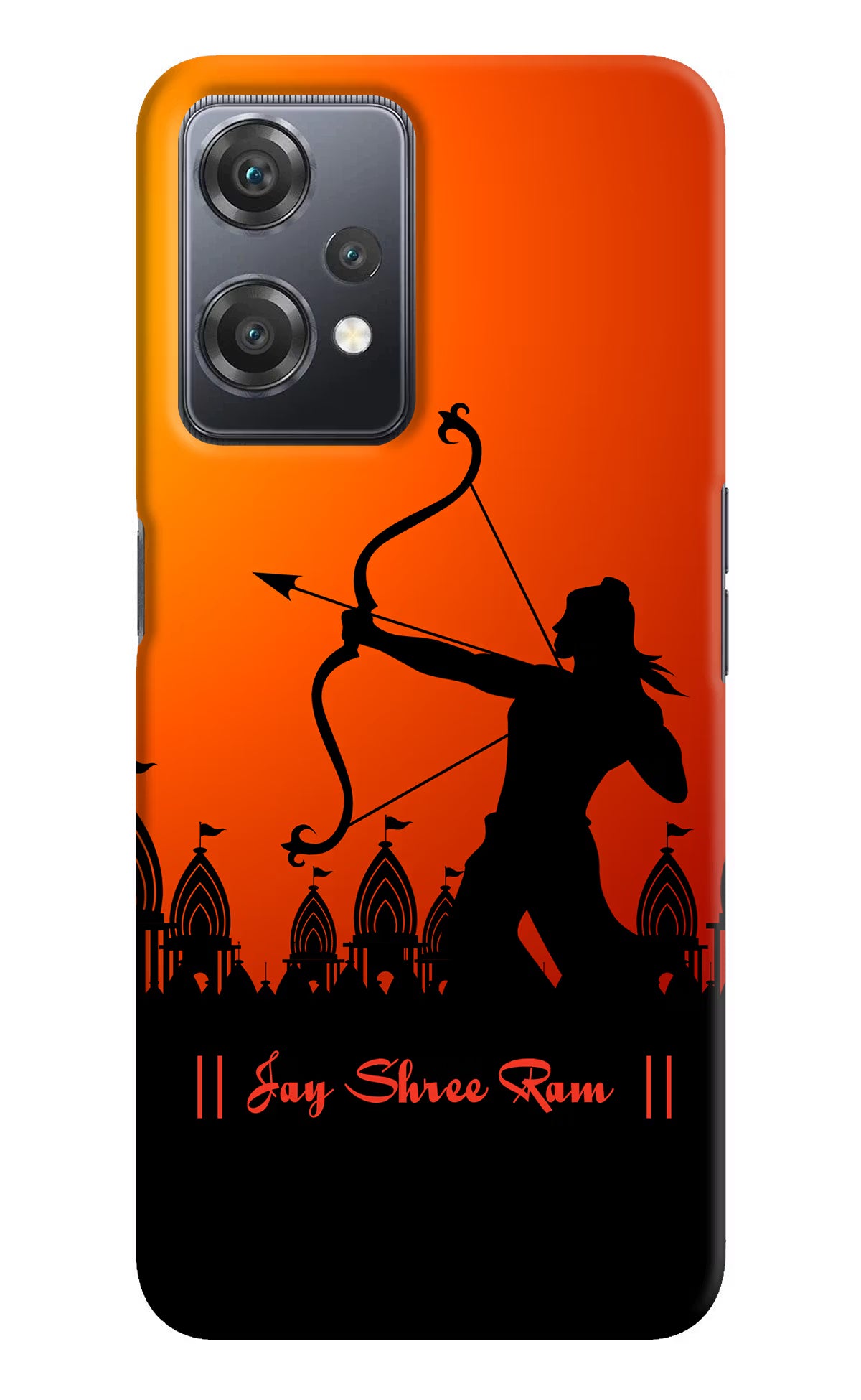 Lord Ram - 4 OnePlus Nord CE 2 Lite 5G Hard Case Back Cover by Casekaro