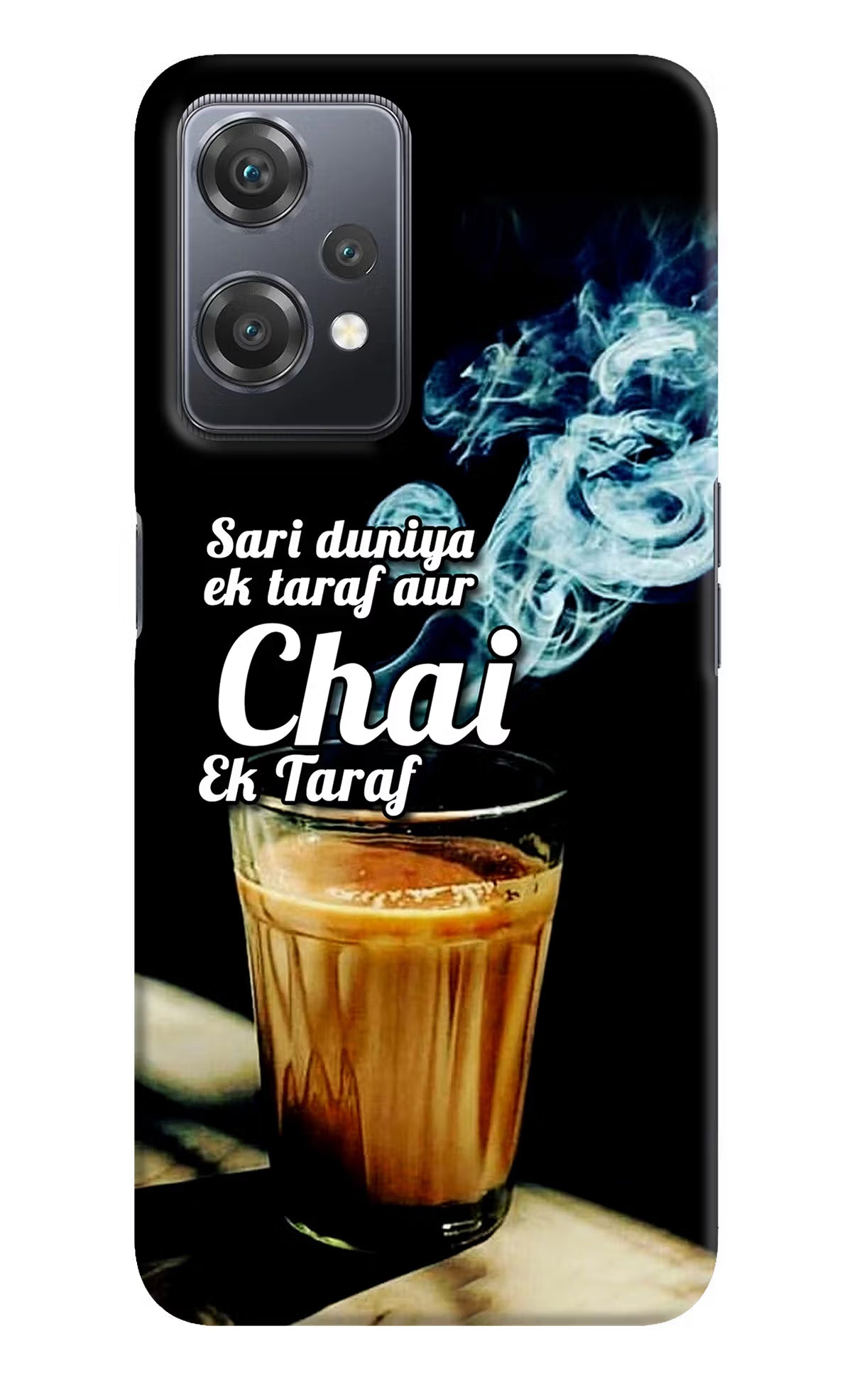 Chai Ek Taraf Quote OnePlus Nord CE 2 Lite 5G Hard Case Back Cover by Casekaro