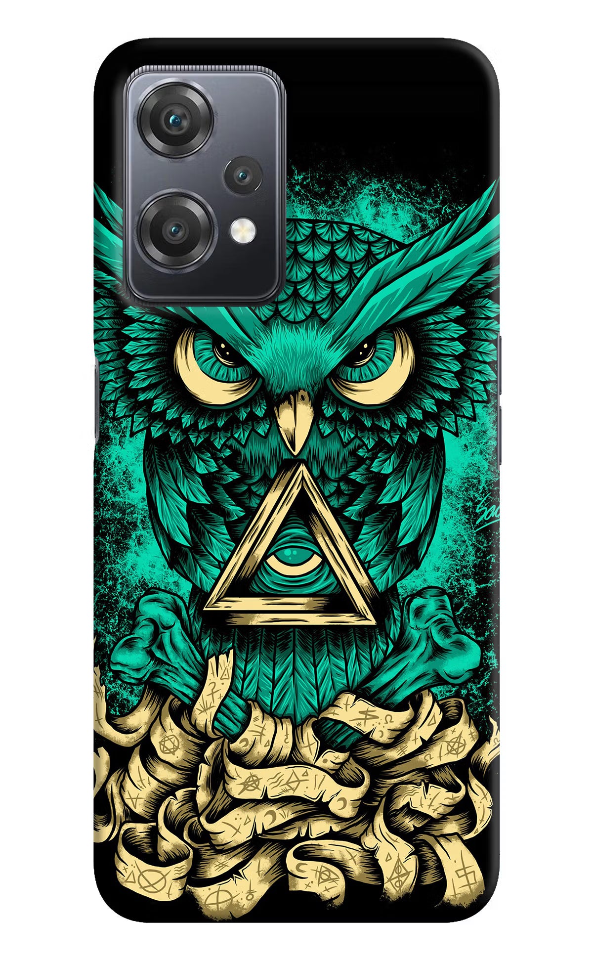 Green Owl OnePlus Nord CE 2 Lite 5G Hard Case Back Cover by Casekaro