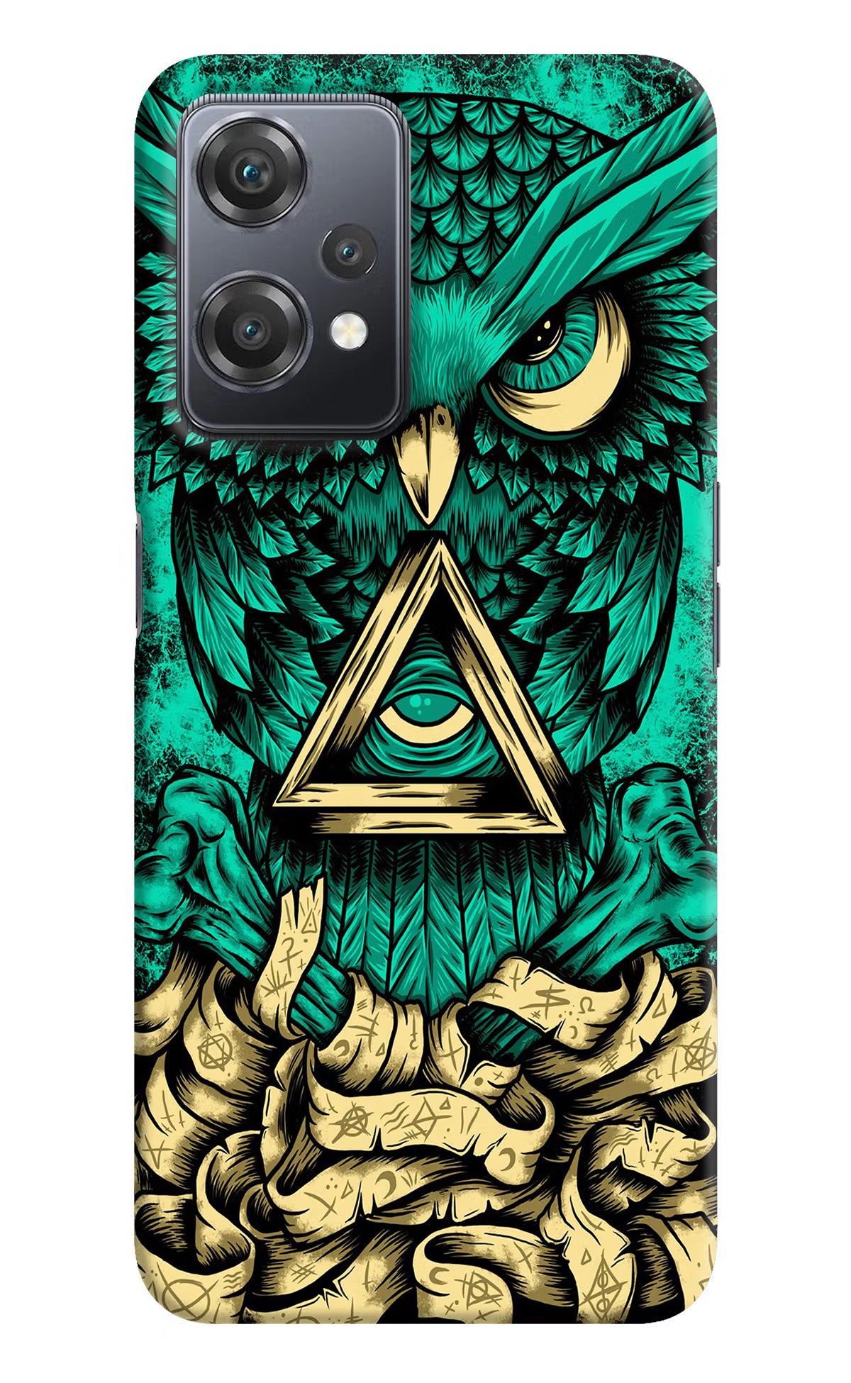 Green Owl OnePlus Nord CE 2 Lite 5G Hard Case Back Cover by Casekaro
