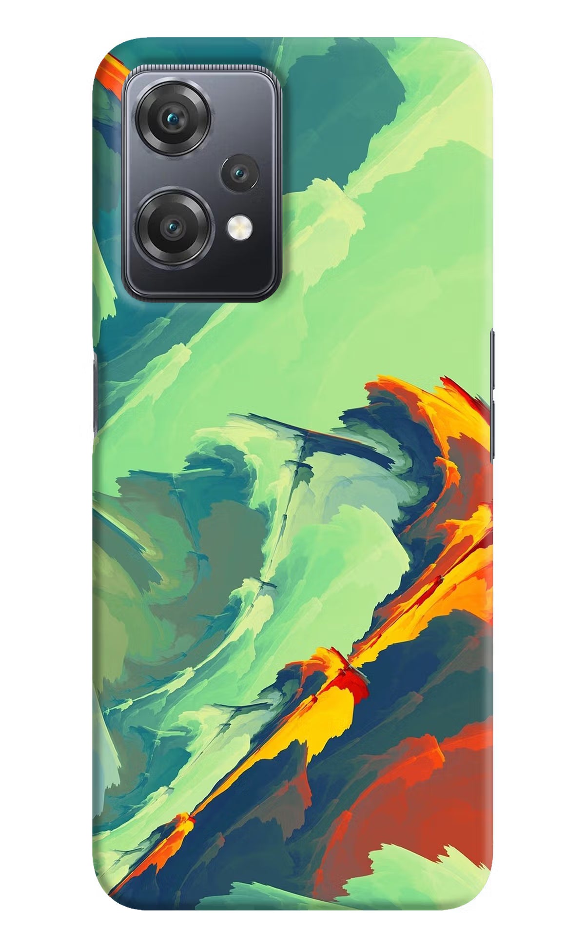 Paint Art OnePlus Nord CE 2 Lite 5G Hard Case Back Cover by Casekaro