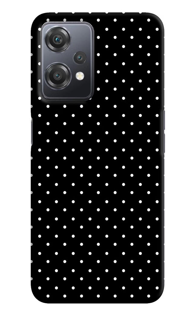White Dots OnePlus Nord CE 2 Lite 5G Hard Case Back Cover by Casekaro