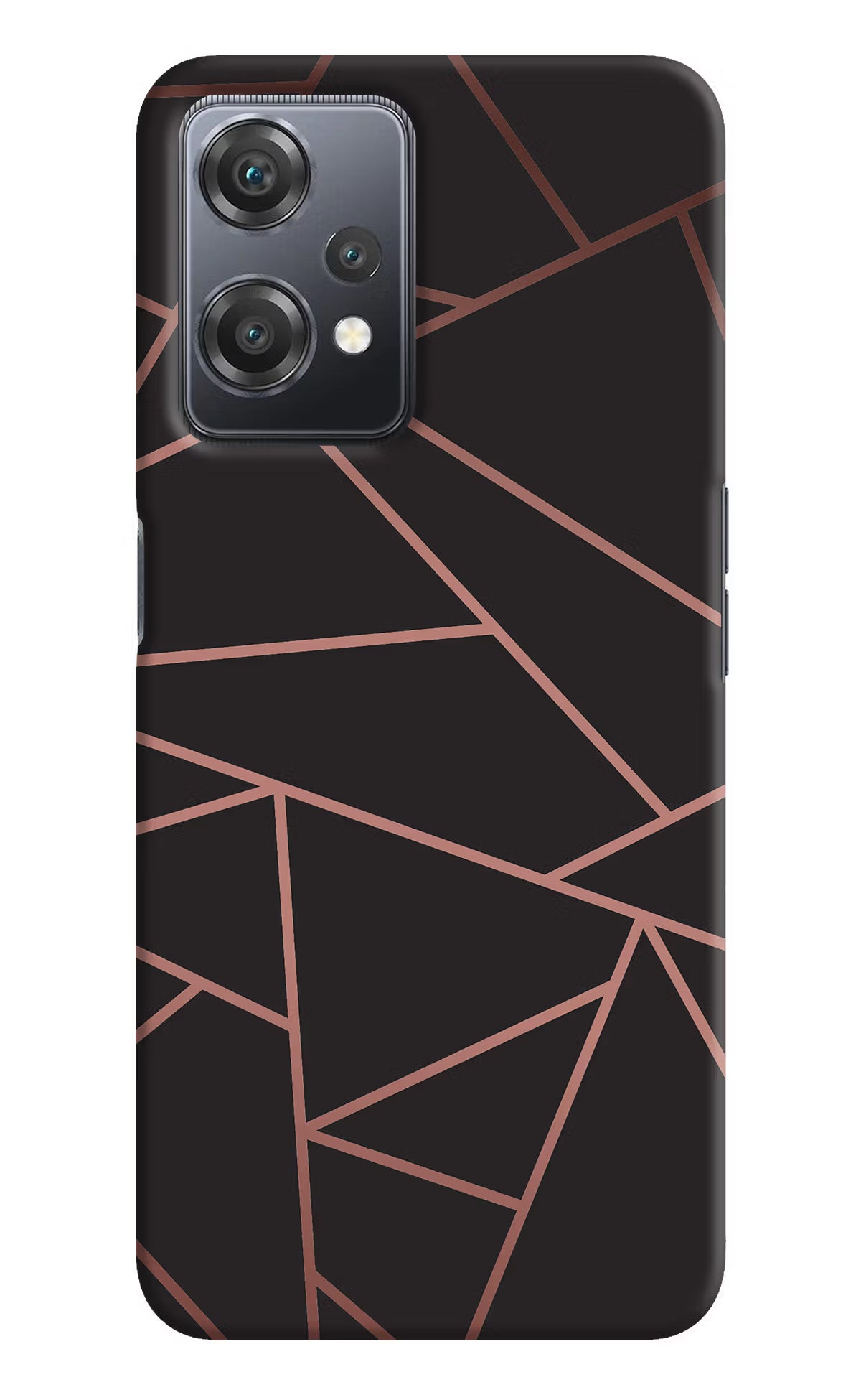 Geometric Pattern OnePlus Nord CE 2 Lite 5G Hard Case Back Cover by Casekaro