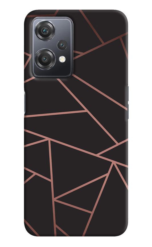 Geometric Pattern OnePlus Nord CE 2 Lite 5G Hard Case Back Cover by Casekaro