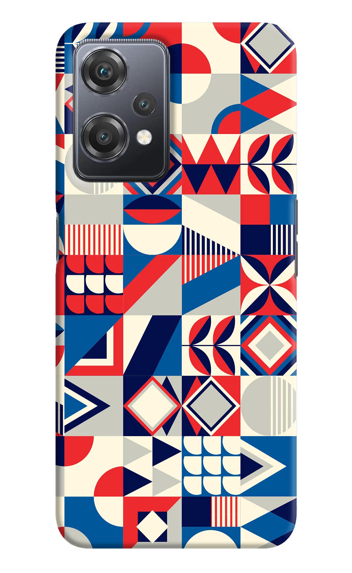 Colorful Pattern OnePlus Nord CE 2 Lite 5G Hard Case Back Cover by Casekaro