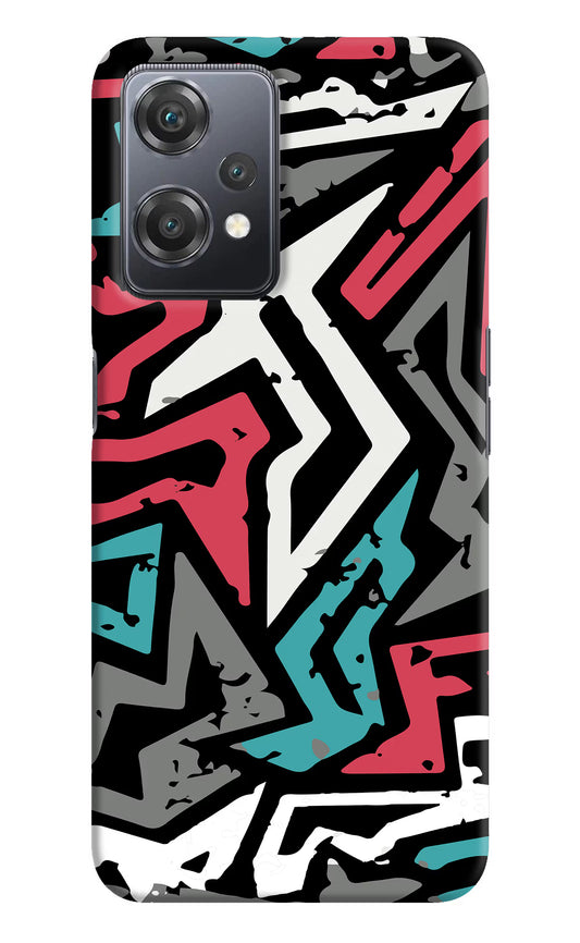 Geometric Graffiti OnePlus Nord CE 2 Lite 5G Hard Case Back Cover by Casekaro