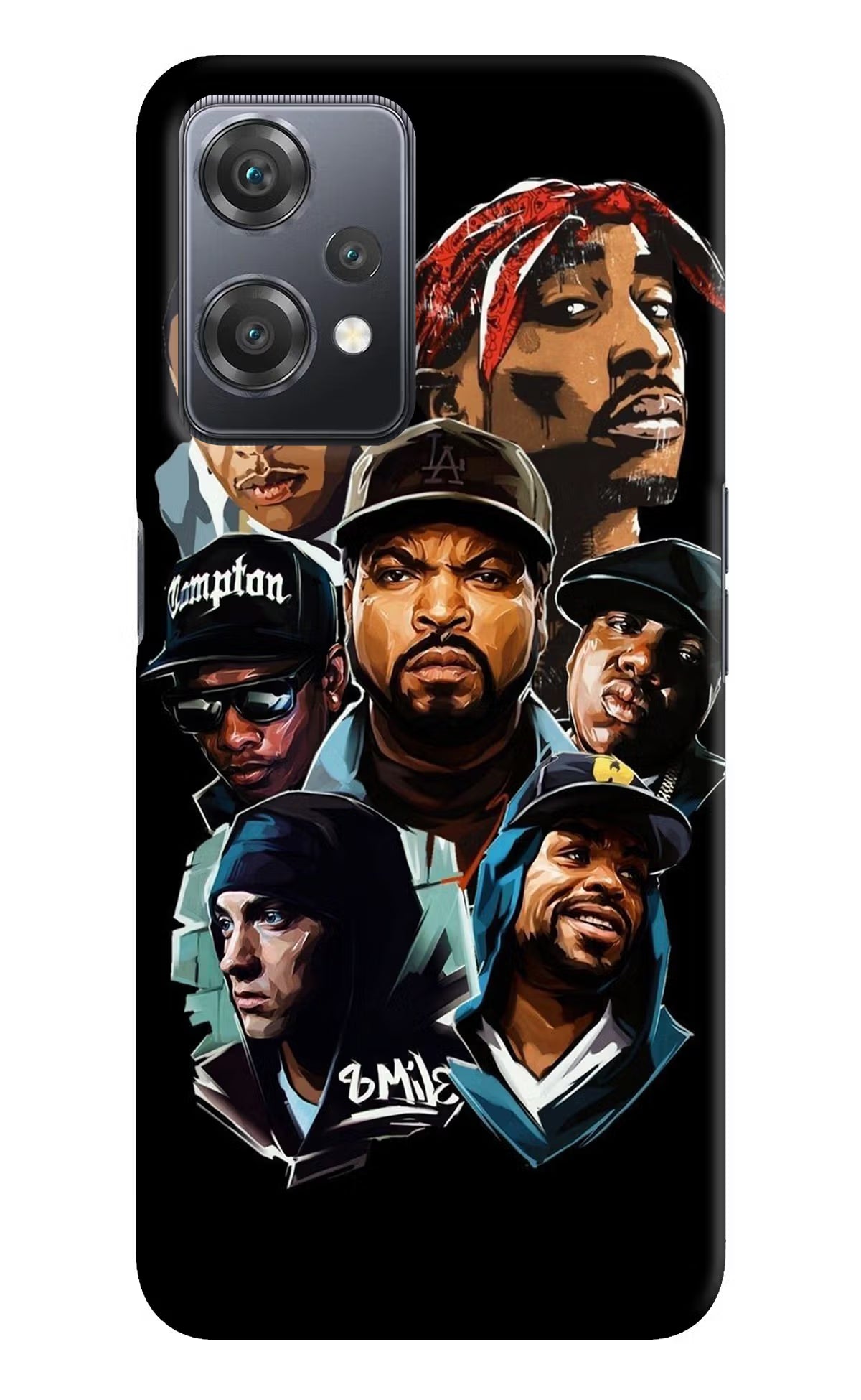 Rappers OnePlus Nord CE 2 Lite 5G Hard Case Back Cover by Casekaro