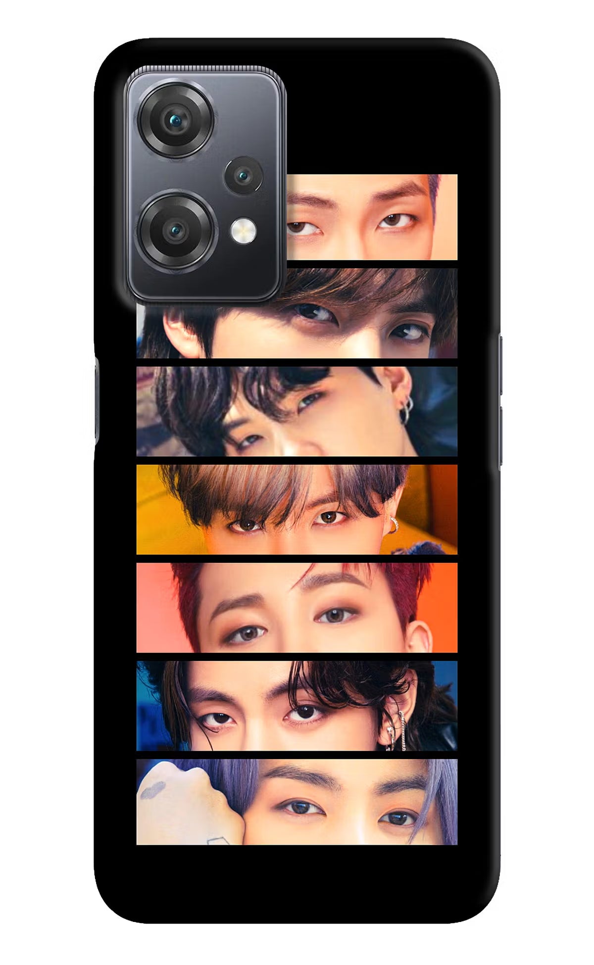 BTS Eyes OnePlus Nord CE 2 Lite 5G Hard Case Back Cover by Casekaro