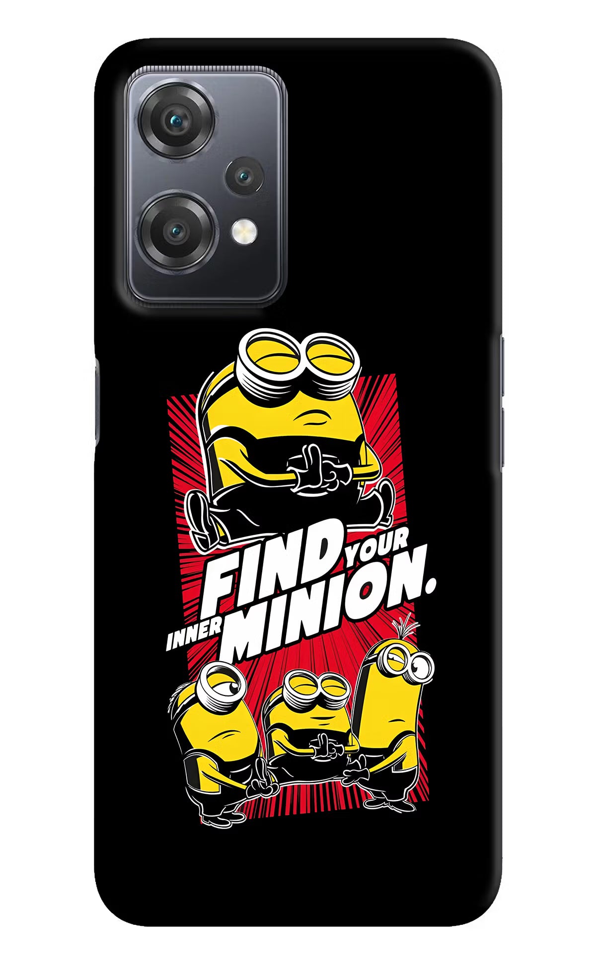 Find your inner Minion OnePlus Nord CE 2 Lite 5G Hard Case Back Cover by Casekaro