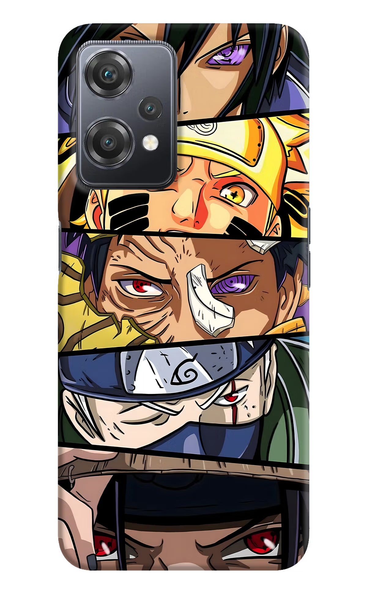 Naruto Character OnePlus Nord CE 2 Lite 5G Hard Case Back Cover by Casekaro