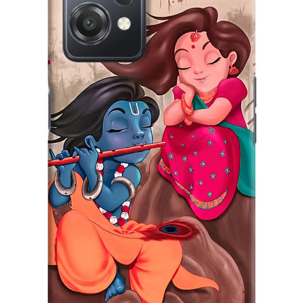 Radhe Krishna OnePlus Nord CE 2 Lite 5G Hard Case Back Cover by Casekaro