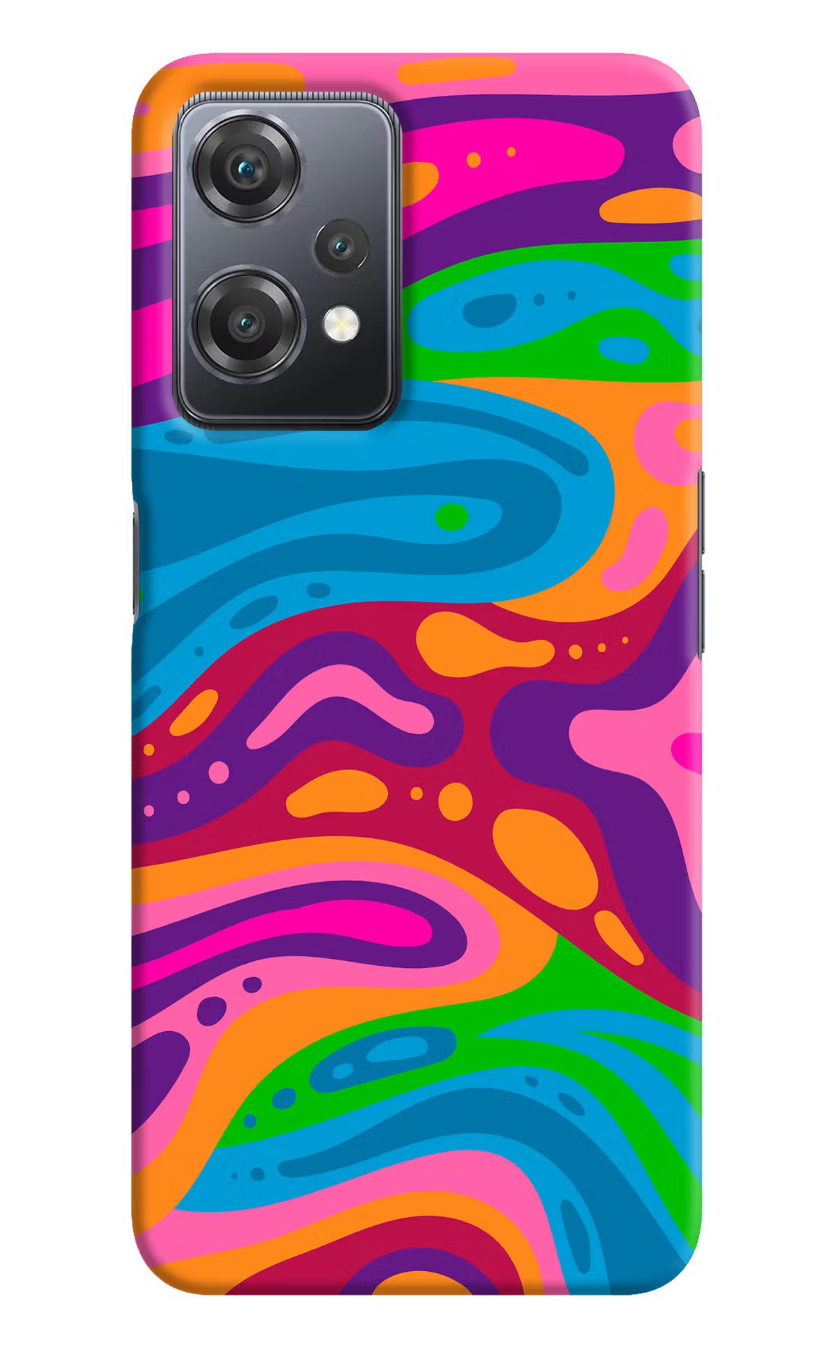 Trippy Pattern OnePlus Nord CE 2 Lite 5G Hard Case Back Cover by Casekaro