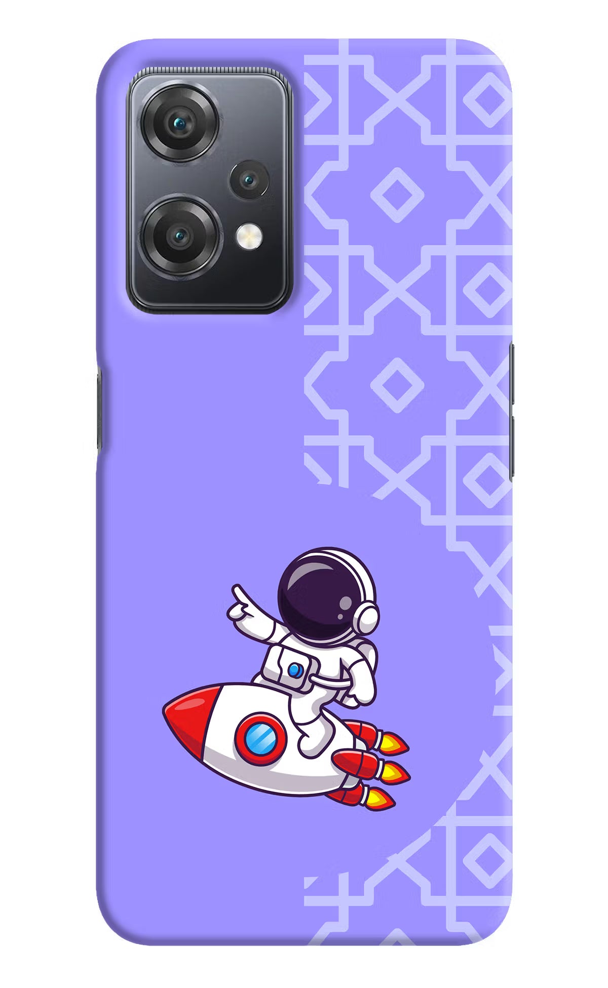Cute Astronaut OnePlus Nord CE 2 Lite 5G Hard Case Back Cover by Casekaro
