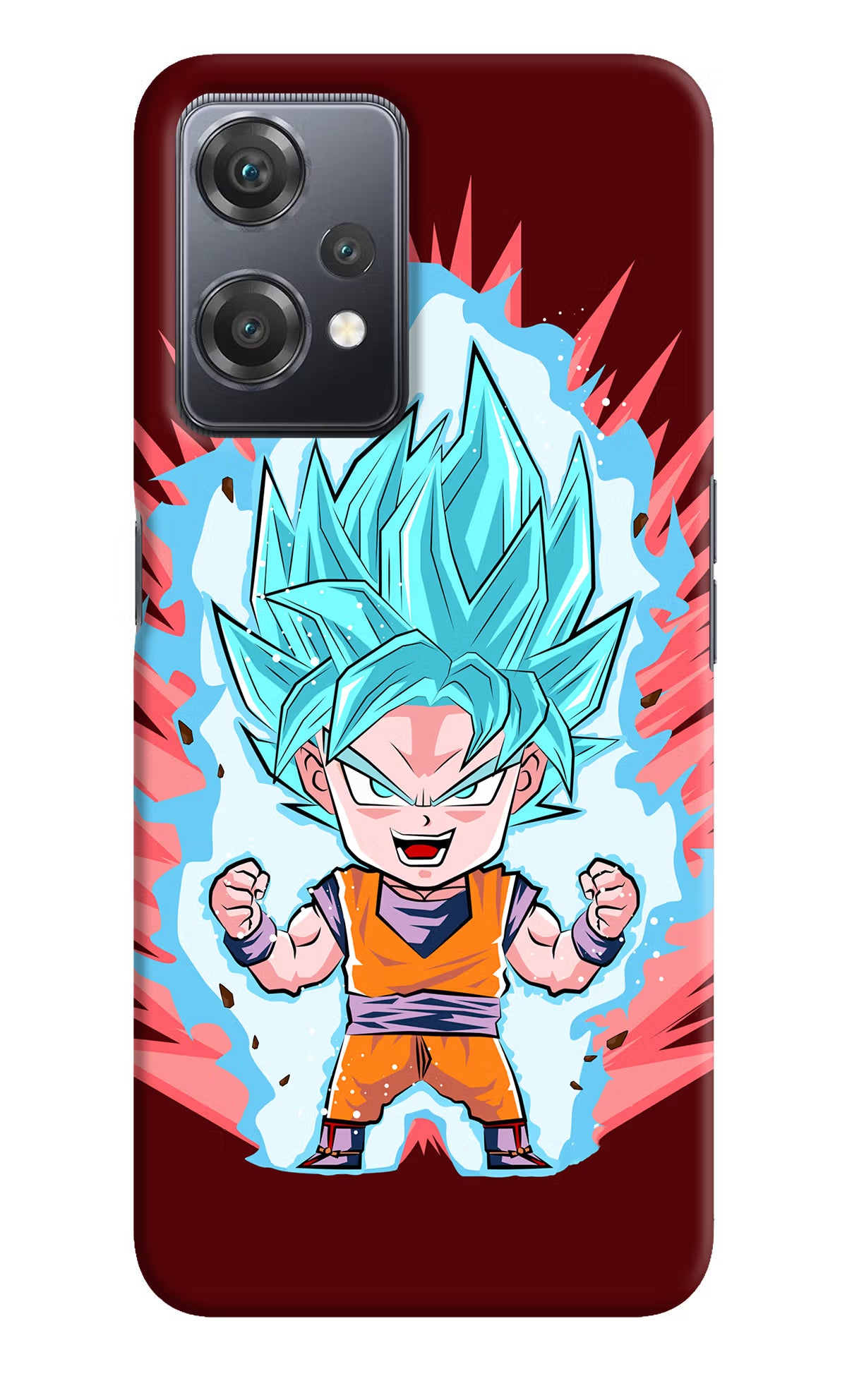 Goku Little OnePlus Nord CE 2 Lite 5G Hard Case Back Cover by Casekaro