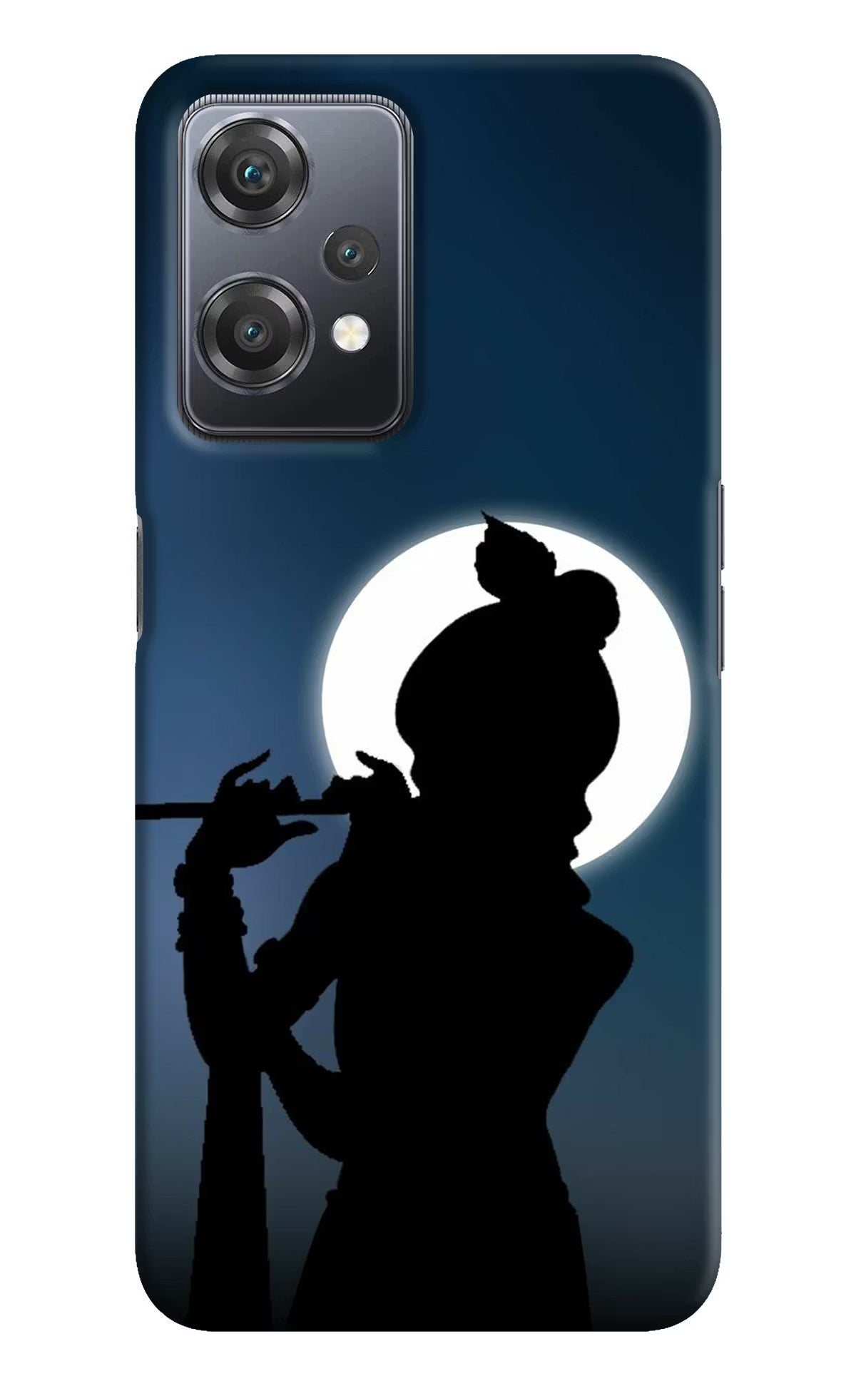 Shri Krishna Silhouette OnePlus Nord CE 2 Lite 5G Hard Case Back Cover by Casekaro