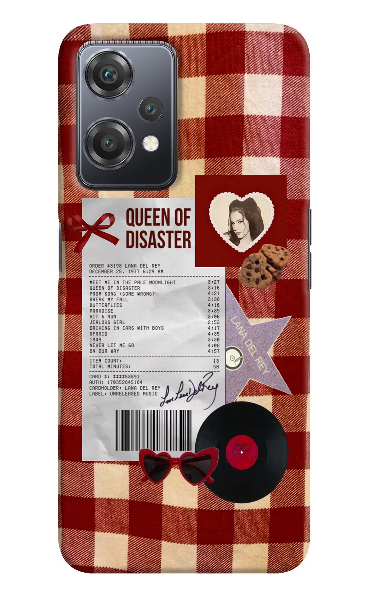 Queen of Disaster OnePlus Nord CE 2 Lite 5G Hard Case Back Cover by Casekaro