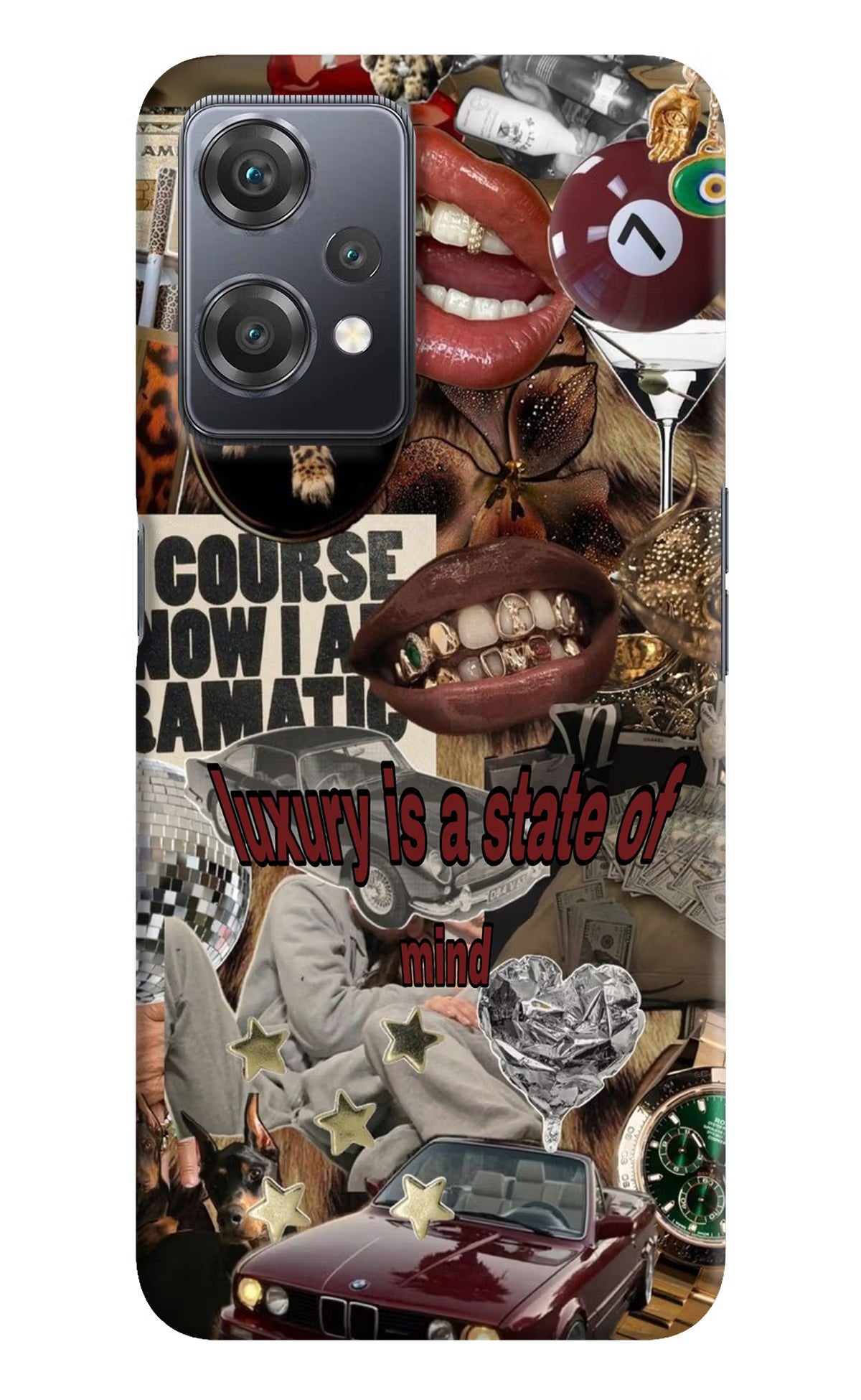 Luxury OnePlus Nord CE 2 Lite 5G Hard Case Back Cover by Casekaro