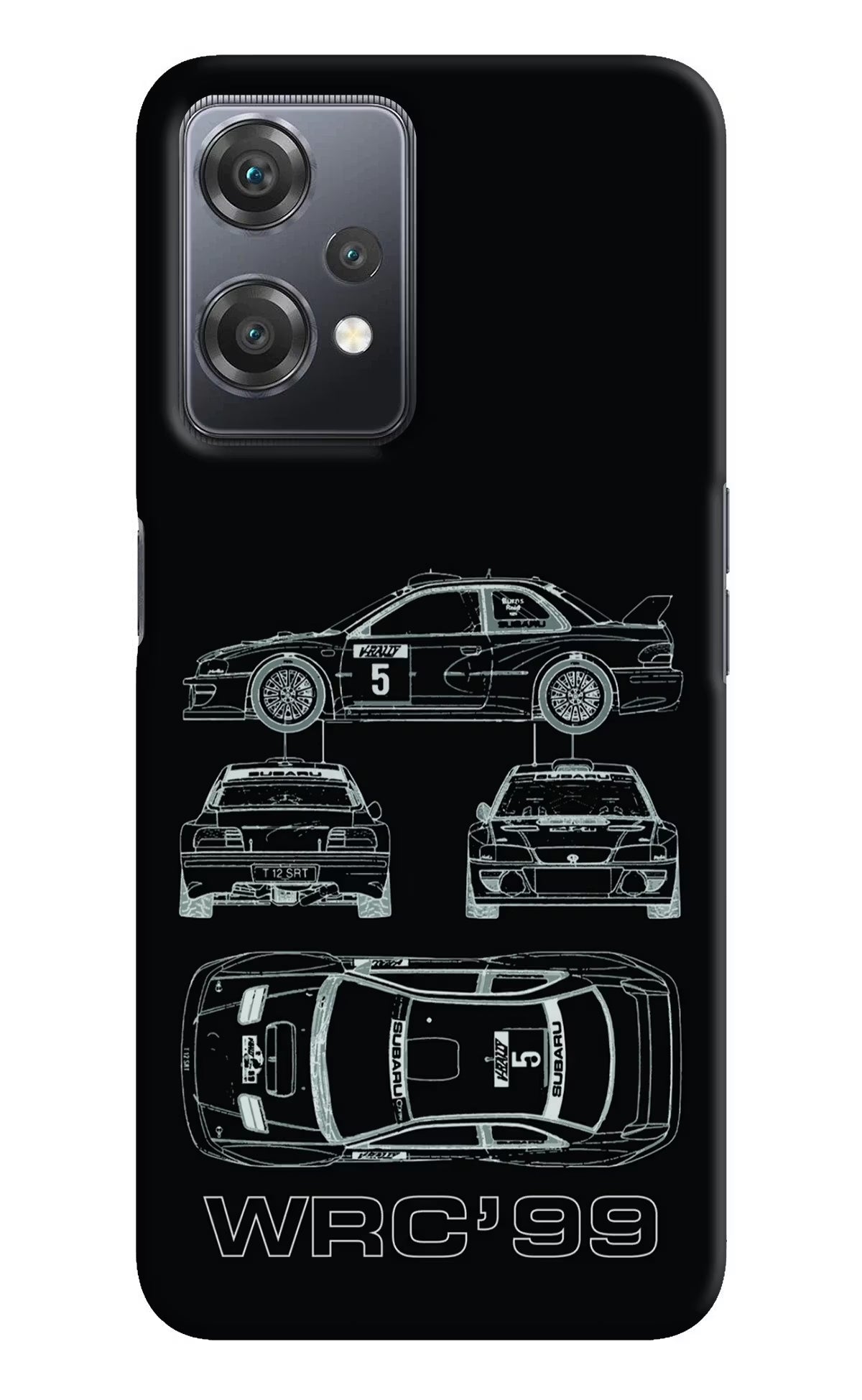 WRC'99 OnePlus Nord CE 2 Lite 5G Hard Case Back Cover by Casekaro
