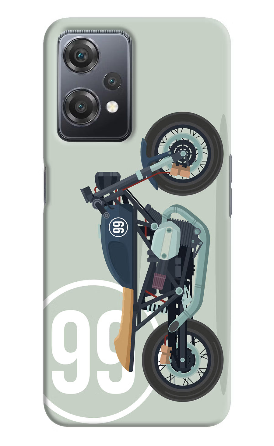 Classic Cafe Racer 99 OnePlus Nord CE 2 Lite 5G Back Cover, Hard case