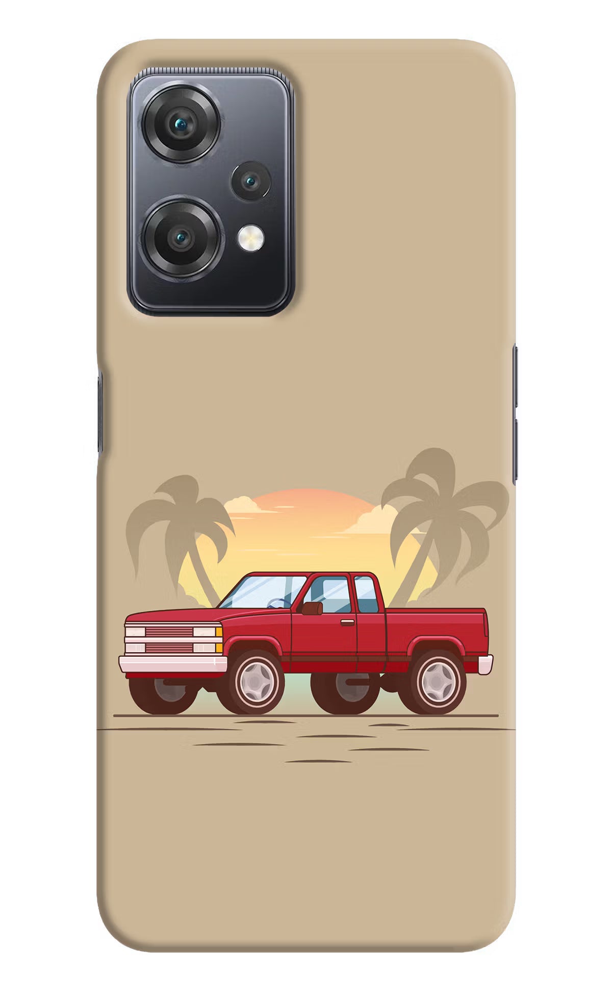 Desert Classic Drive OnePlus Nord CE 2 Lite 5G Hard Case Back Cover by Casekaro