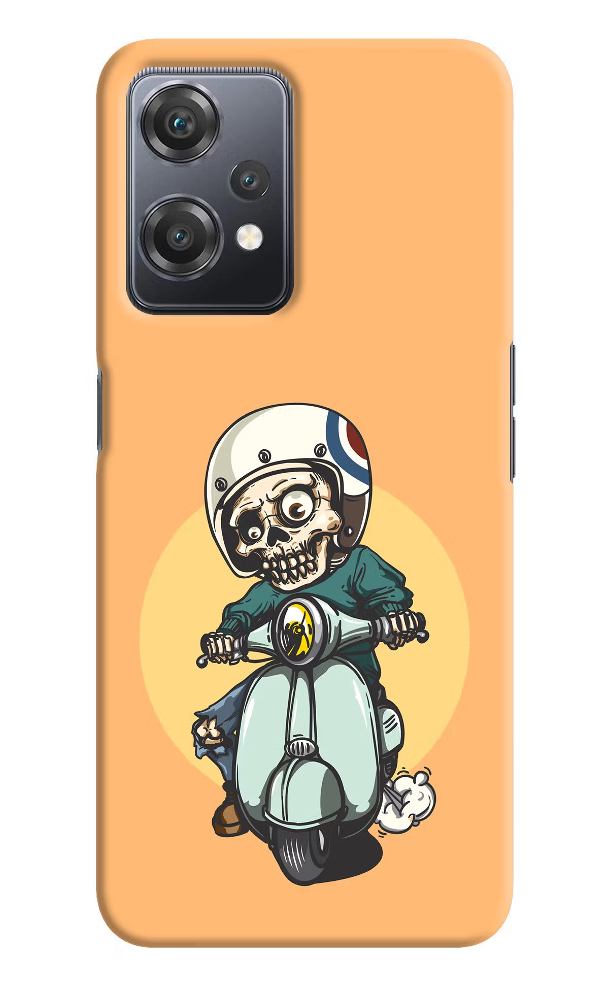 Undead Biker OnePlus Nord CE 2 Lite 5G Hard Case Back Cover by Casekaro