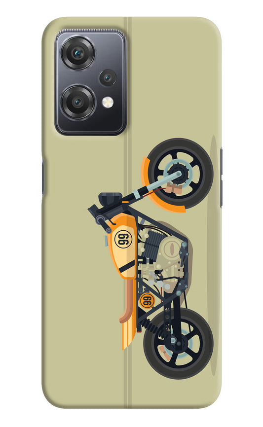 Vertical Speedster OnePlus Nord CE 2 Lite 5G Hard Case Back Cover by Casekaro