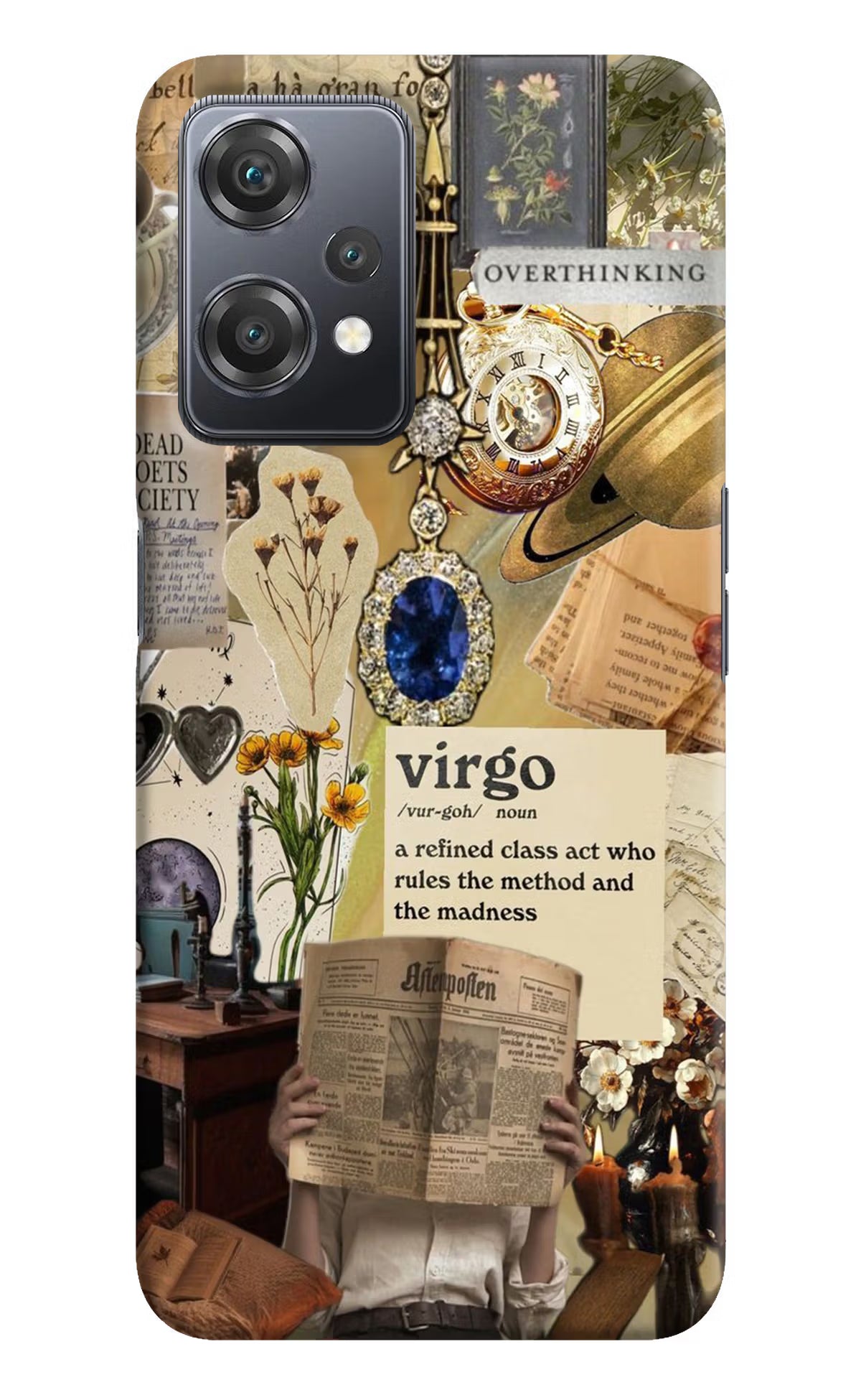 Virgo Zodiac OnePlus Nord CE 2 Lite 5G Hard Case Back Cover by Casekaro
