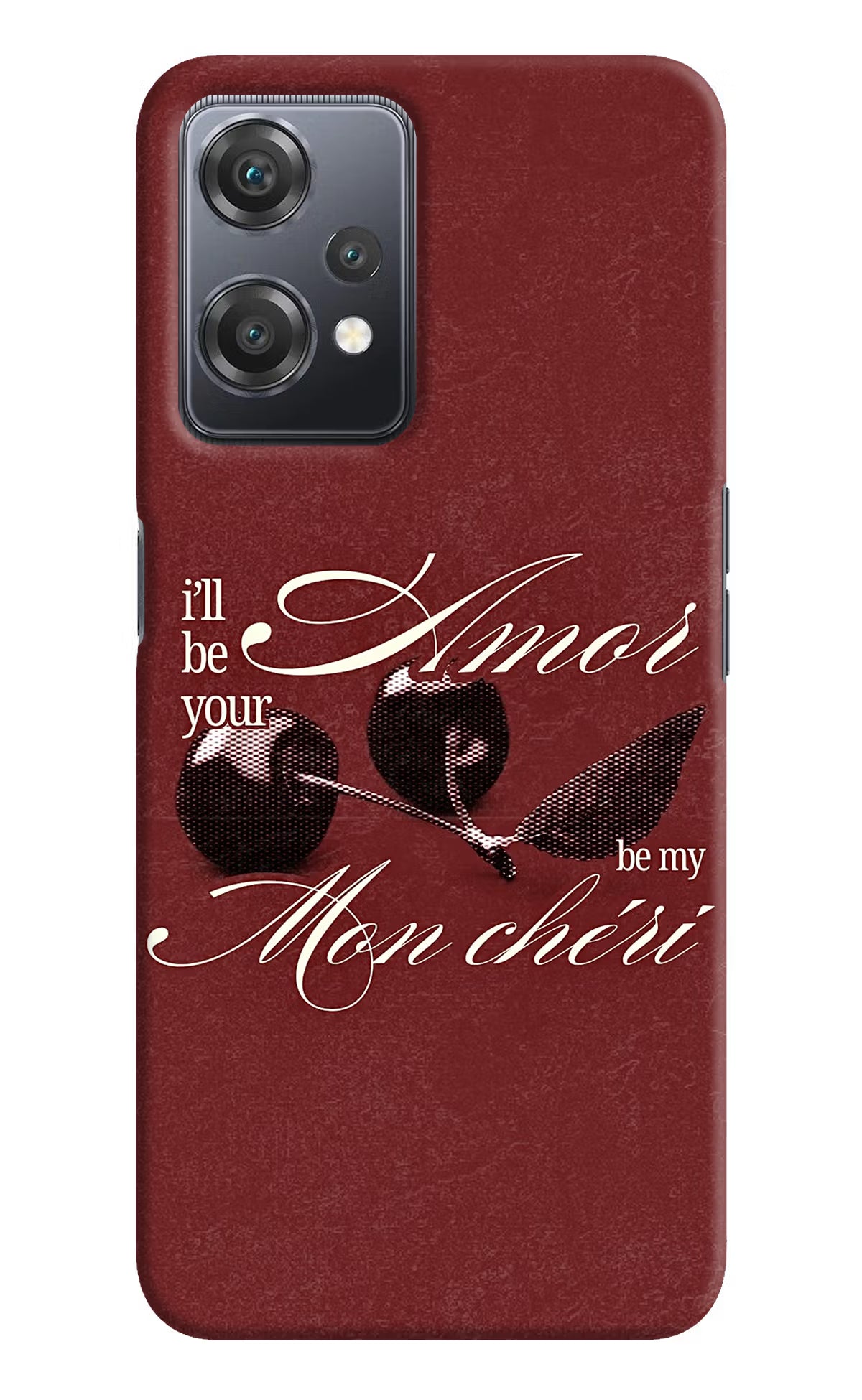 Velvet Cherry OnePlus Nord CE 2 Lite 5G Back Cover