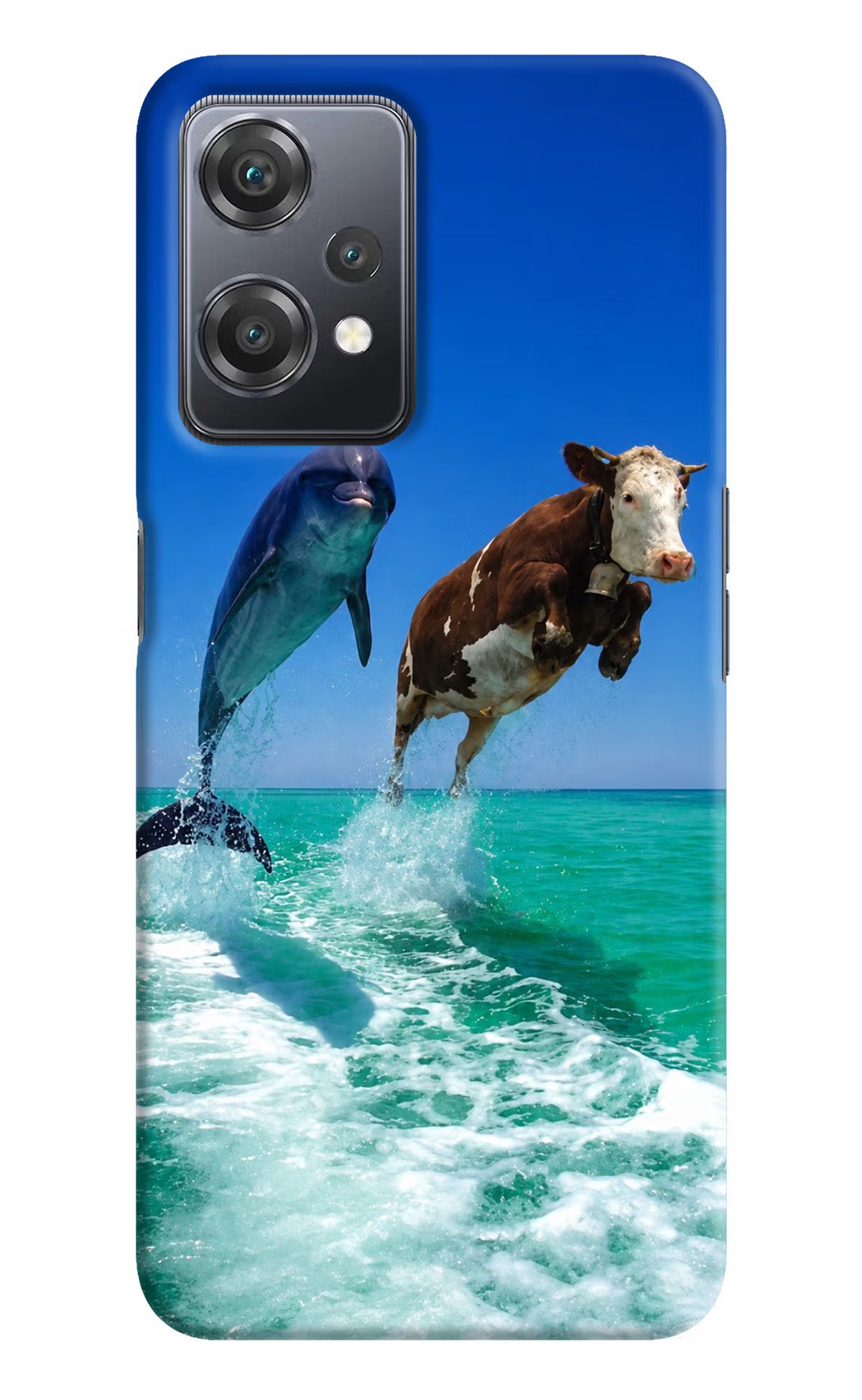 Dolphin vs Cow OnePlus Nord CE 2 Lite 5G Back Cover