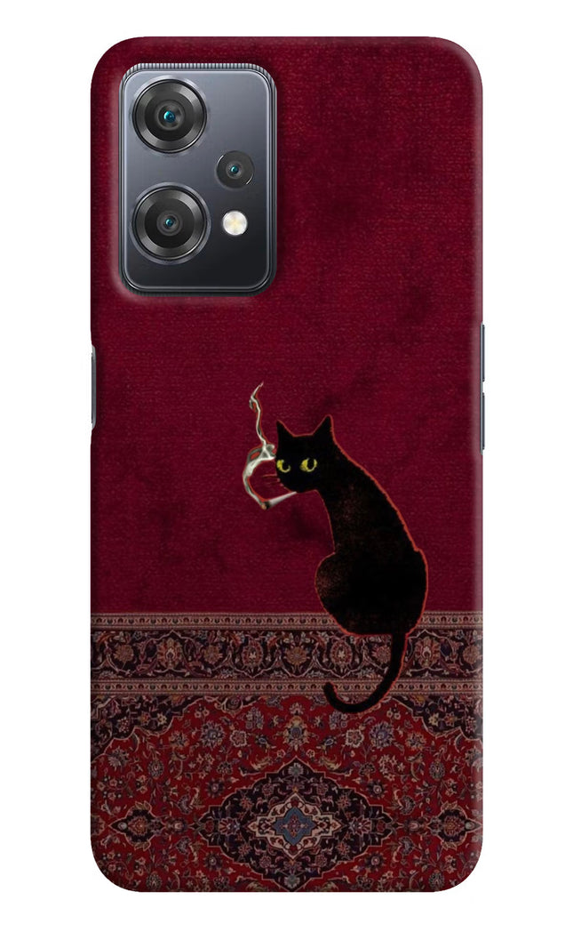 Midnight Cat OnePlus Nord CE 2 Lite 5G Hard Case Back Cover by Casekaro