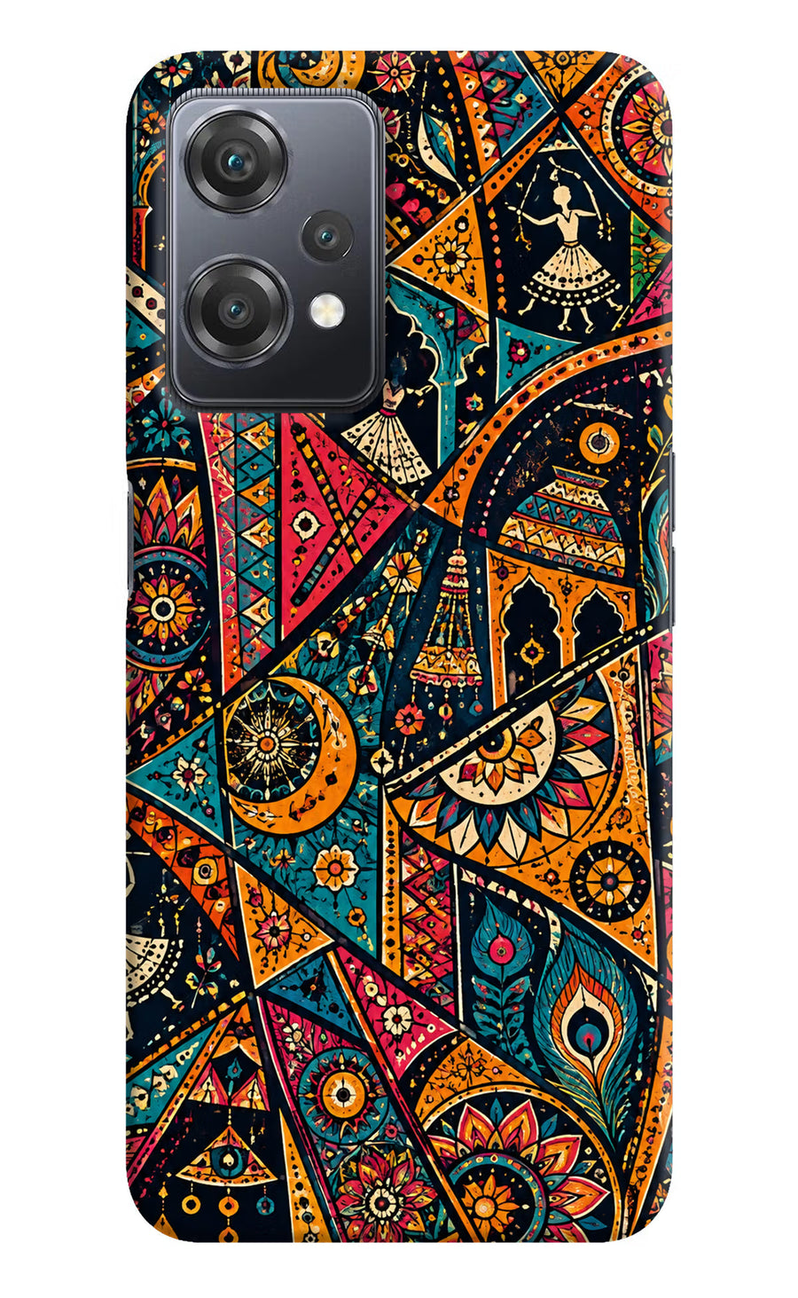 Folk Print OnePlus Nord CE 2 Lite 5G Back Cover, Hard case
