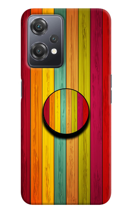 Multicolor Wooden OnePlus Nord CE 2 Lite 5G Pop Case by Casekaro