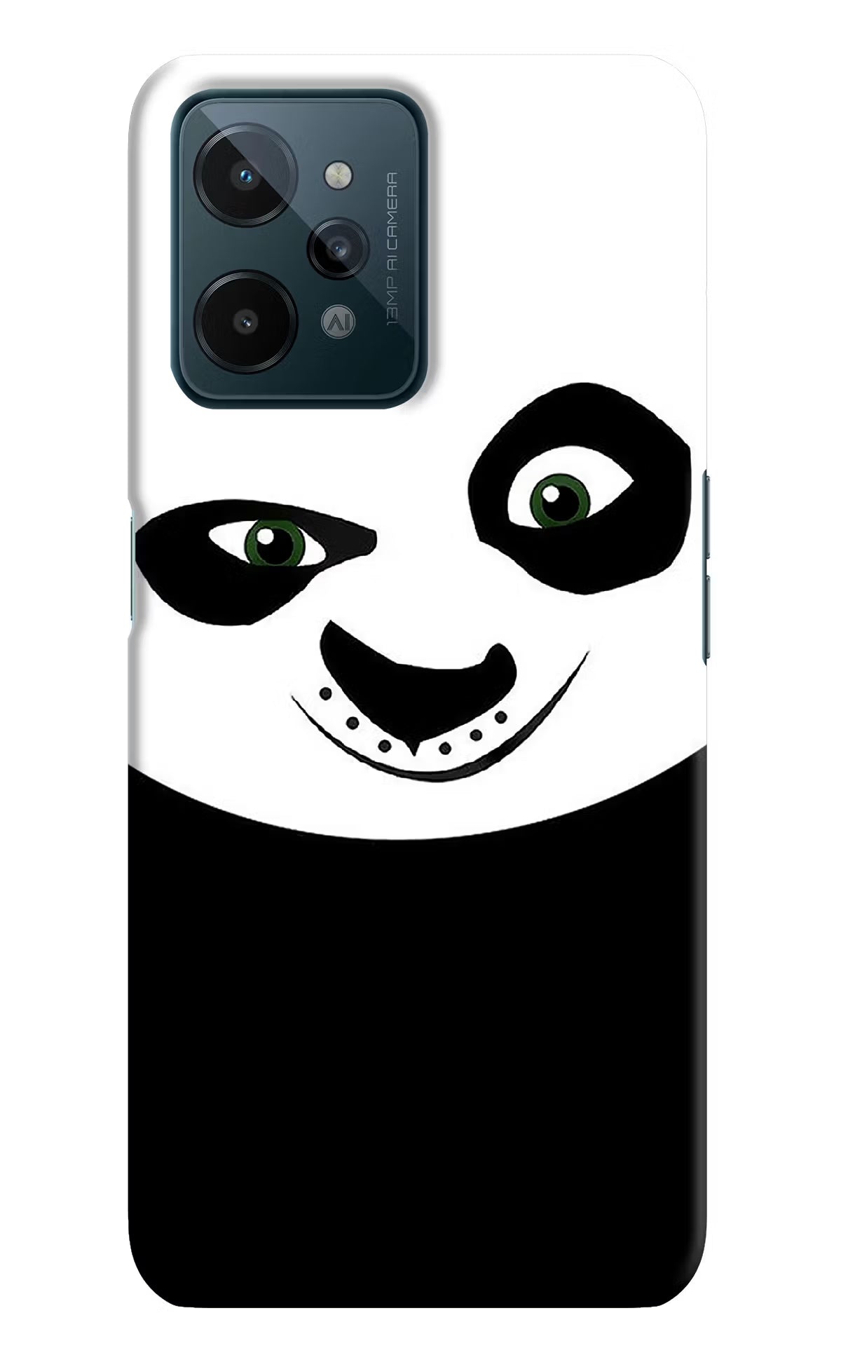 Panda Realme C31 Hard Case Back Cover by Casekaro