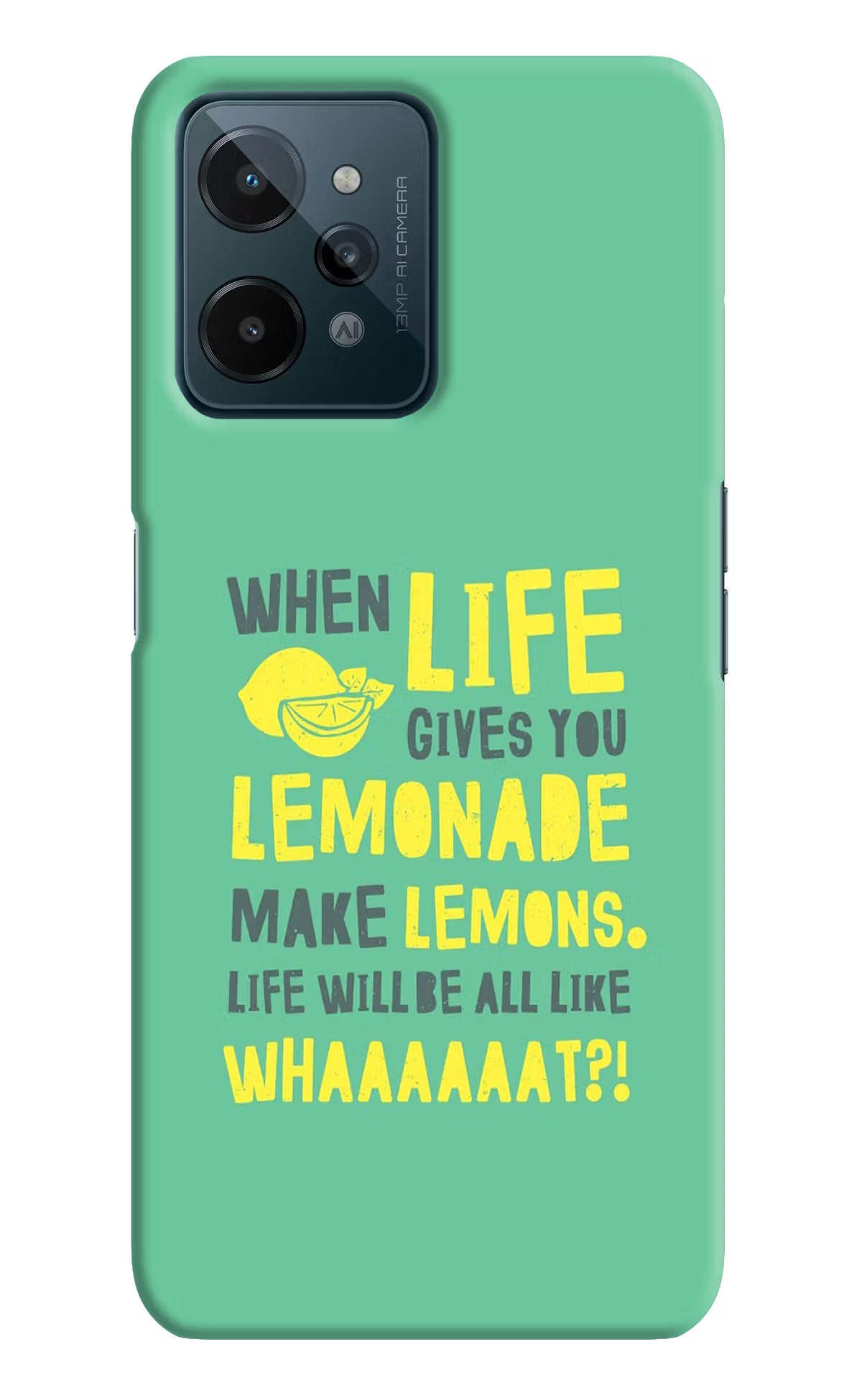 Quote Realme C31 Hard Case Back Cover by Casekaro
