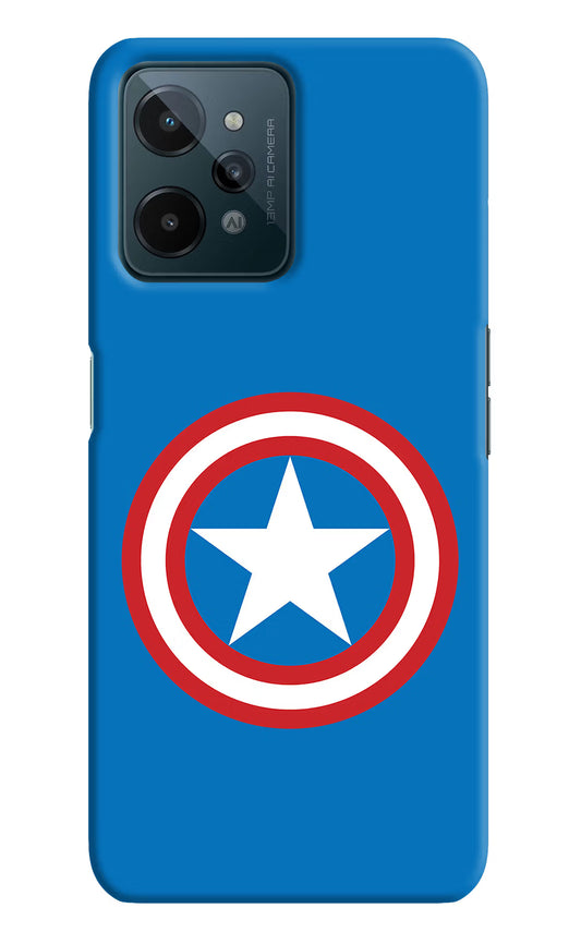 Captain America Logo Realme C31 Hard Case Back Cover by Casekaro